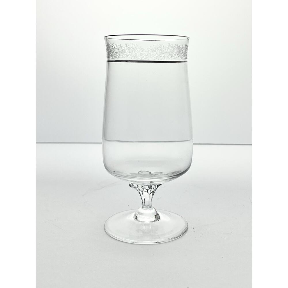Lenox “Moonspun” Set of 5 Iced Tea Glasses 6 3/8” 15oz Signed - Picture 3 of 5